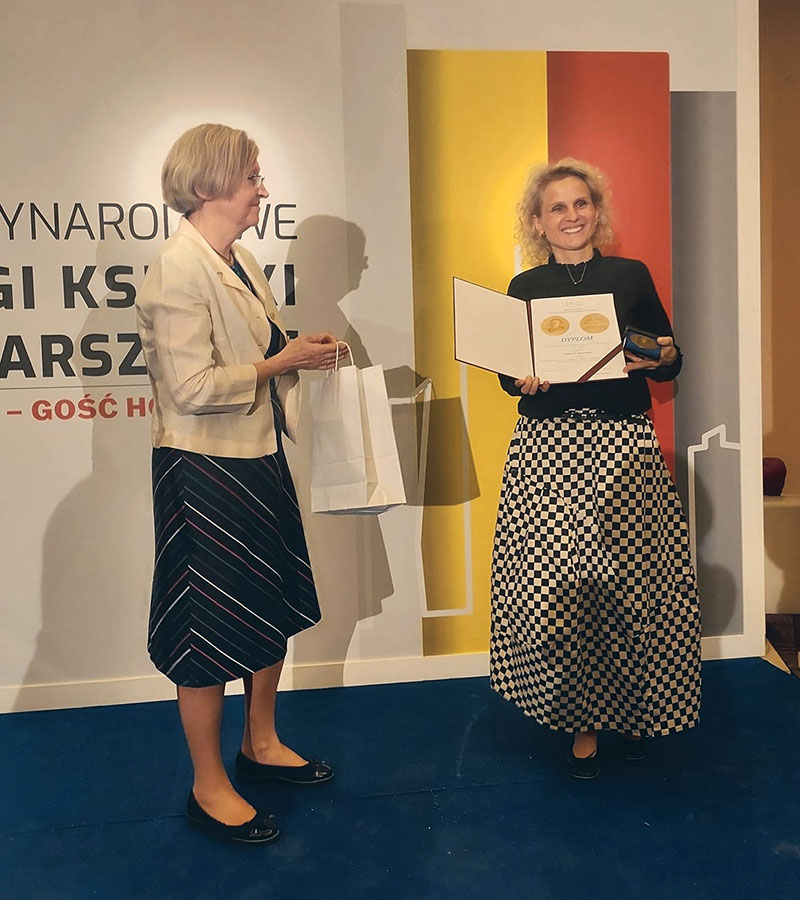 Wręczenie nagród SBP Monika Krakowska