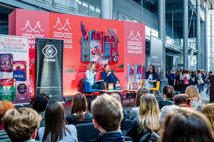 fot. Fotobueno Graham Masterton na Targach Książki w Poznaniu 2025